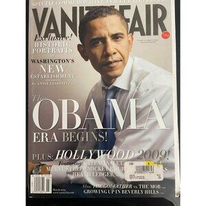 Vanity Fair March 2009 Barack Obama (The Obama Era Begins, Vol. 583) Paperback –